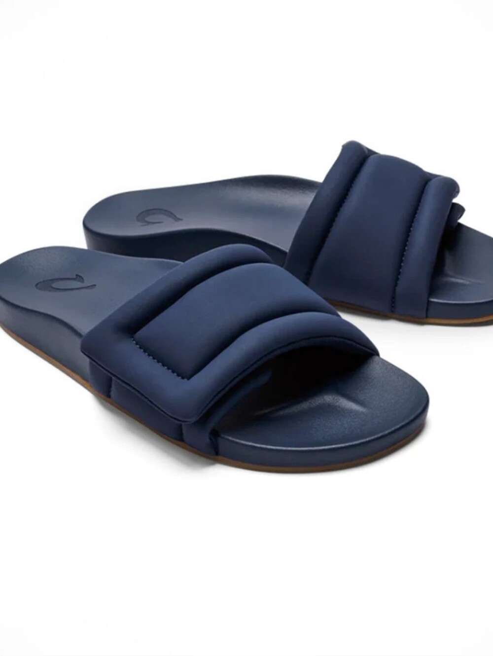 Olukai Sunbeam Slide Sandals- Navy